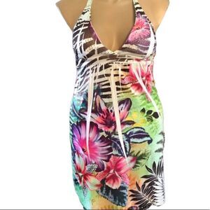 Ocean Blue by Basix LARGE Sundress NWT